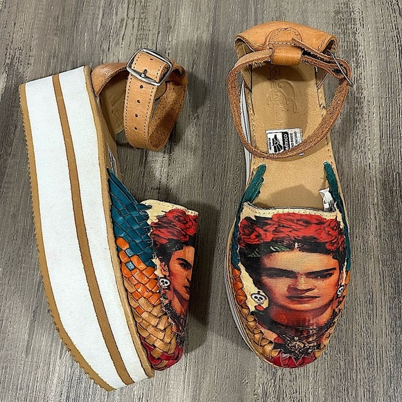huaraches frida kahlo